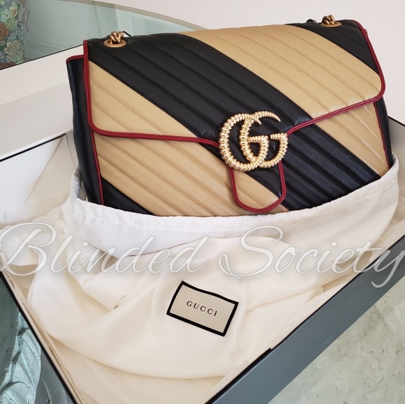 ☆☆SOLD☆☆ Gucci GG Marmont 2.0 Large Crossbody Bag - Picture 3 of 8